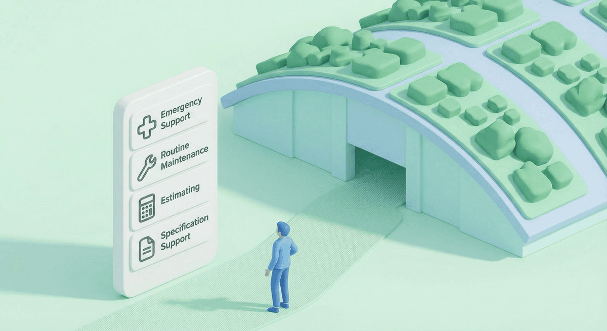 Expert guidance signpost for green roofs